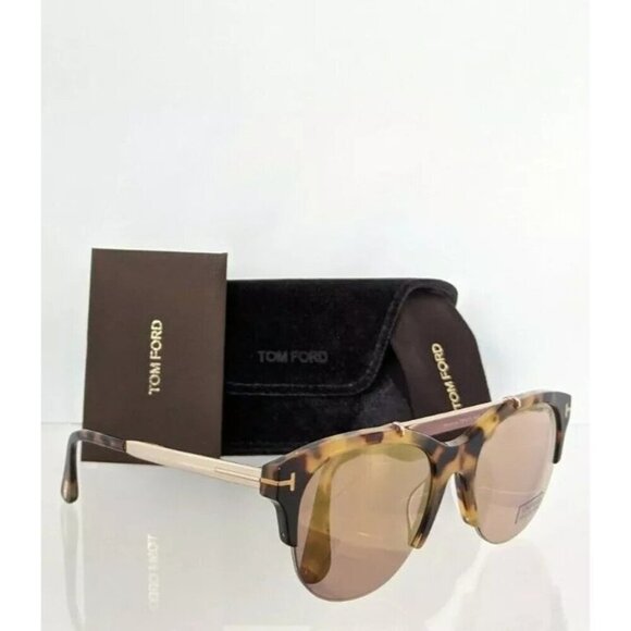 NWT Tom Ford FT0517 Havana Round 55mm Sunglasses main image 9